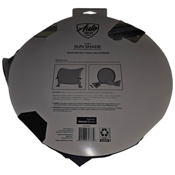 NWT Auto Drive Tropical Twist Sun Shade - Picture 2 of 2